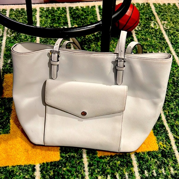 White Michael Kors purse